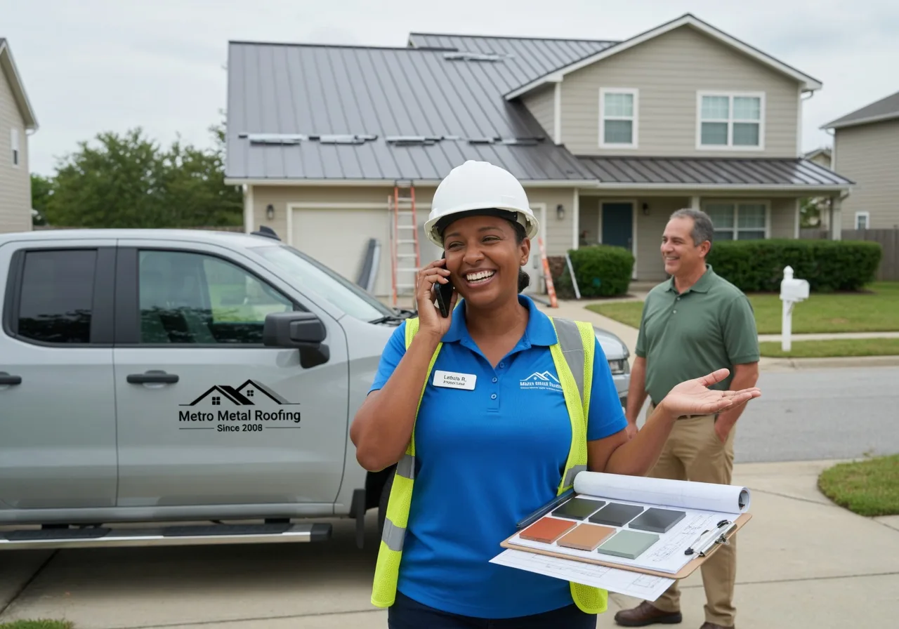 Storm Damage Metal Roof Repair in Chemung, NY